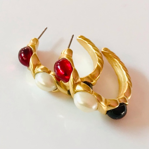 Vintage Hoop Earrings - Picture 7 of 7